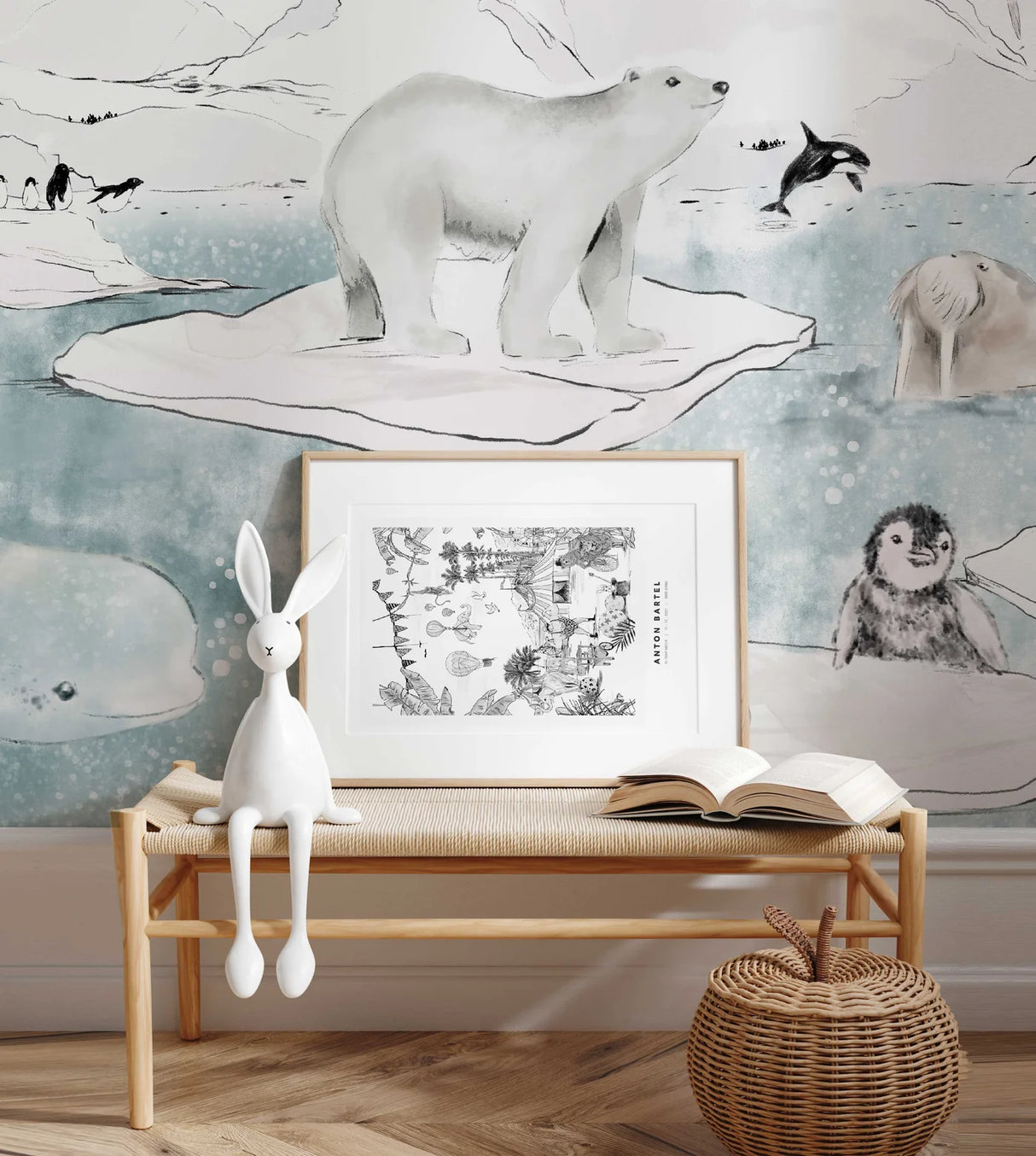 Dieren Behang - Antarctica