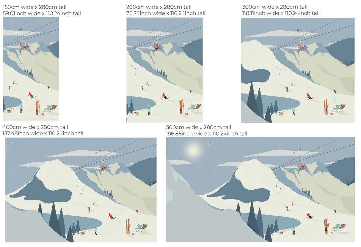 Ski Behang - Chamonix