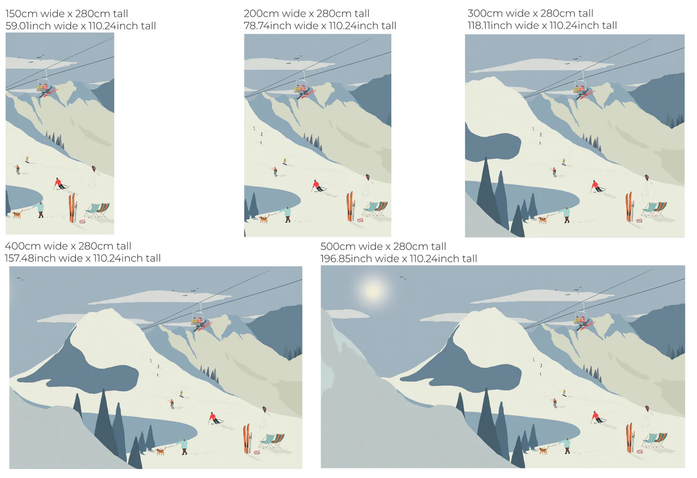 Ski Behang - Chamonix