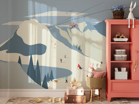 Ski Behang - Chamonix