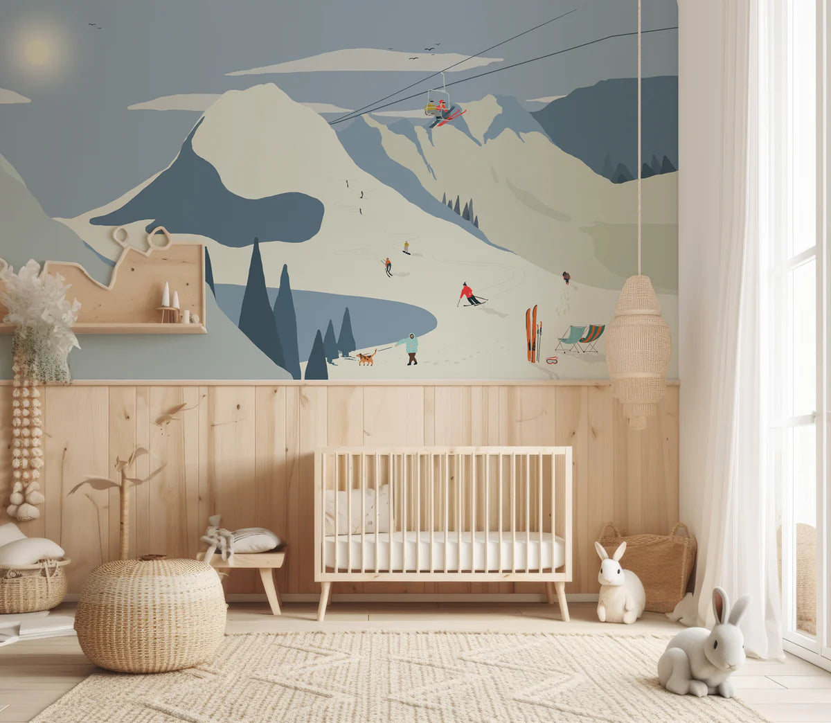 Ski Behang - Chamonix