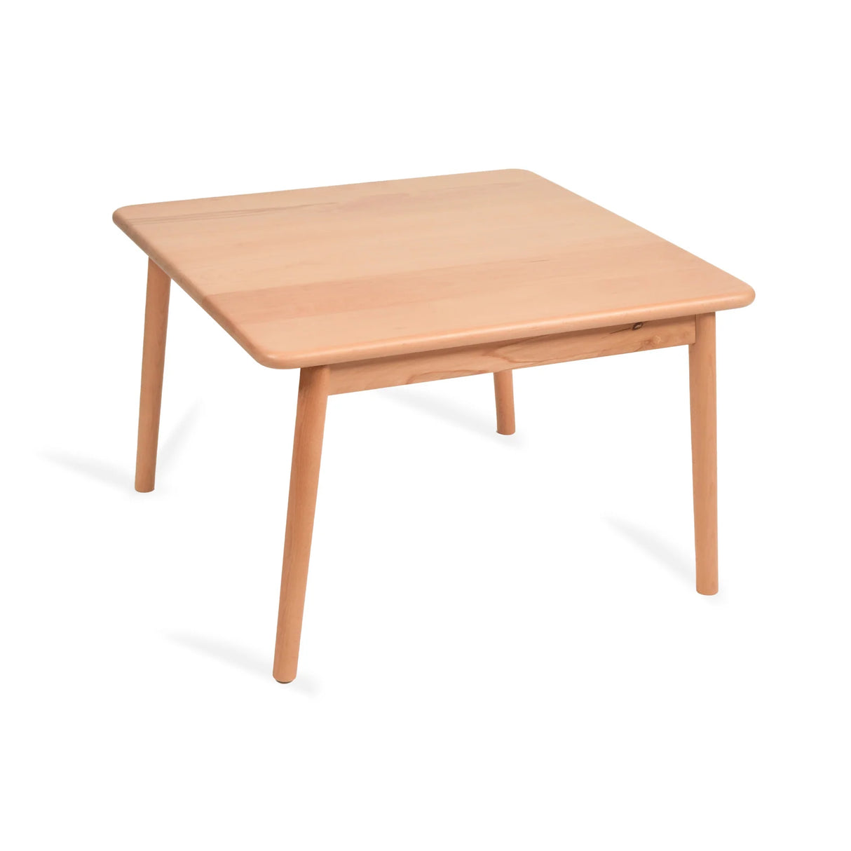 Houten tafel vierkant ⌀75 cm