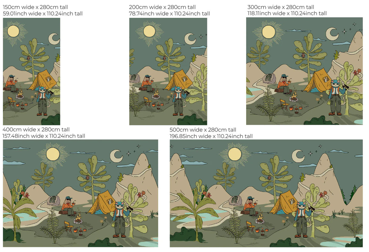 Safari Behang - Funky Explorer