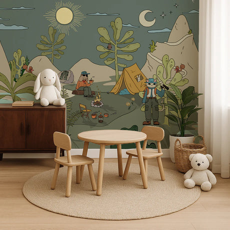 Safari Behang - Funky Explorer