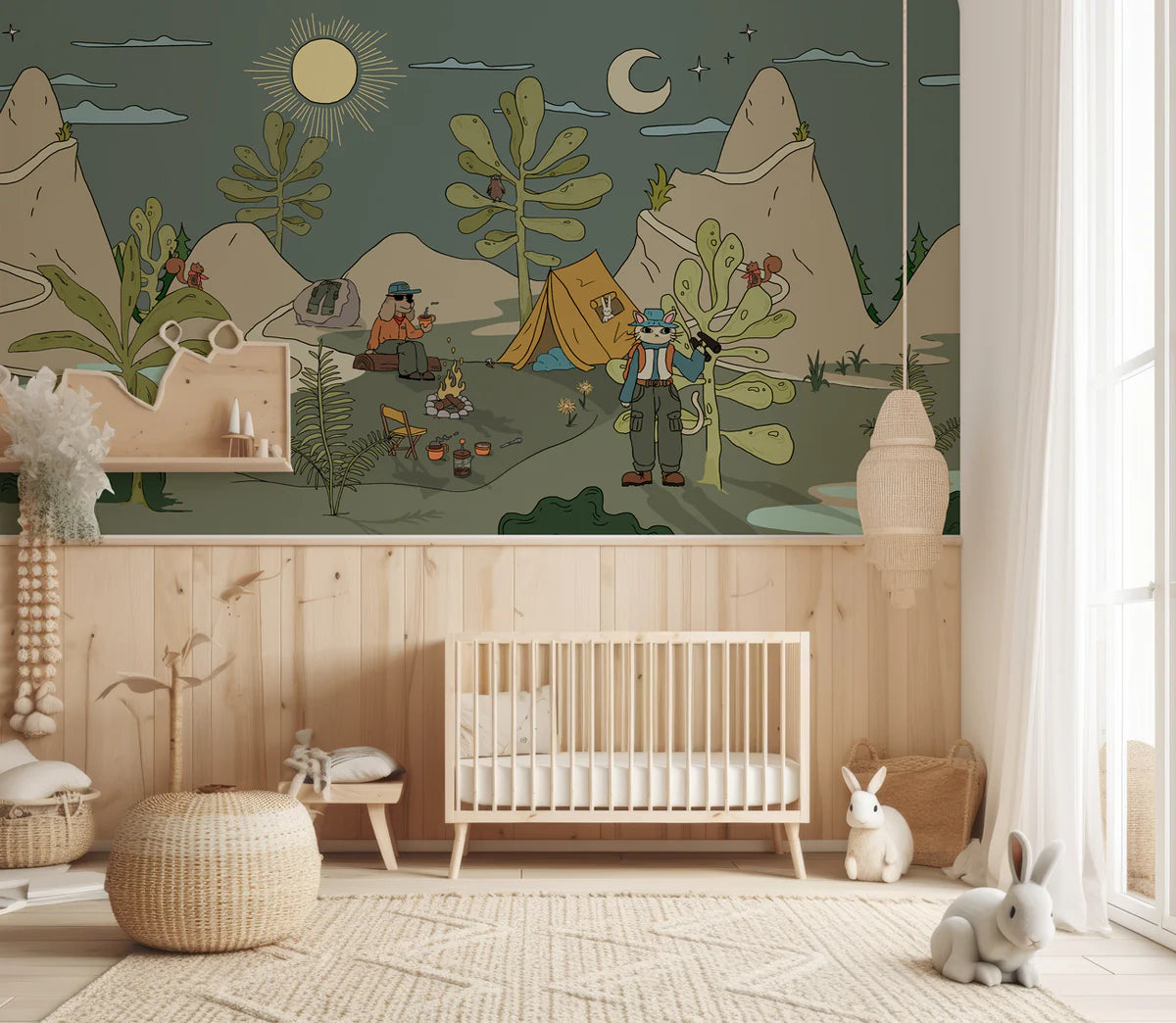 Safari Behang - Funky Explorer