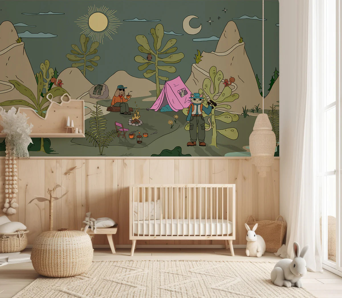 Safari Behang - Funky Explorer