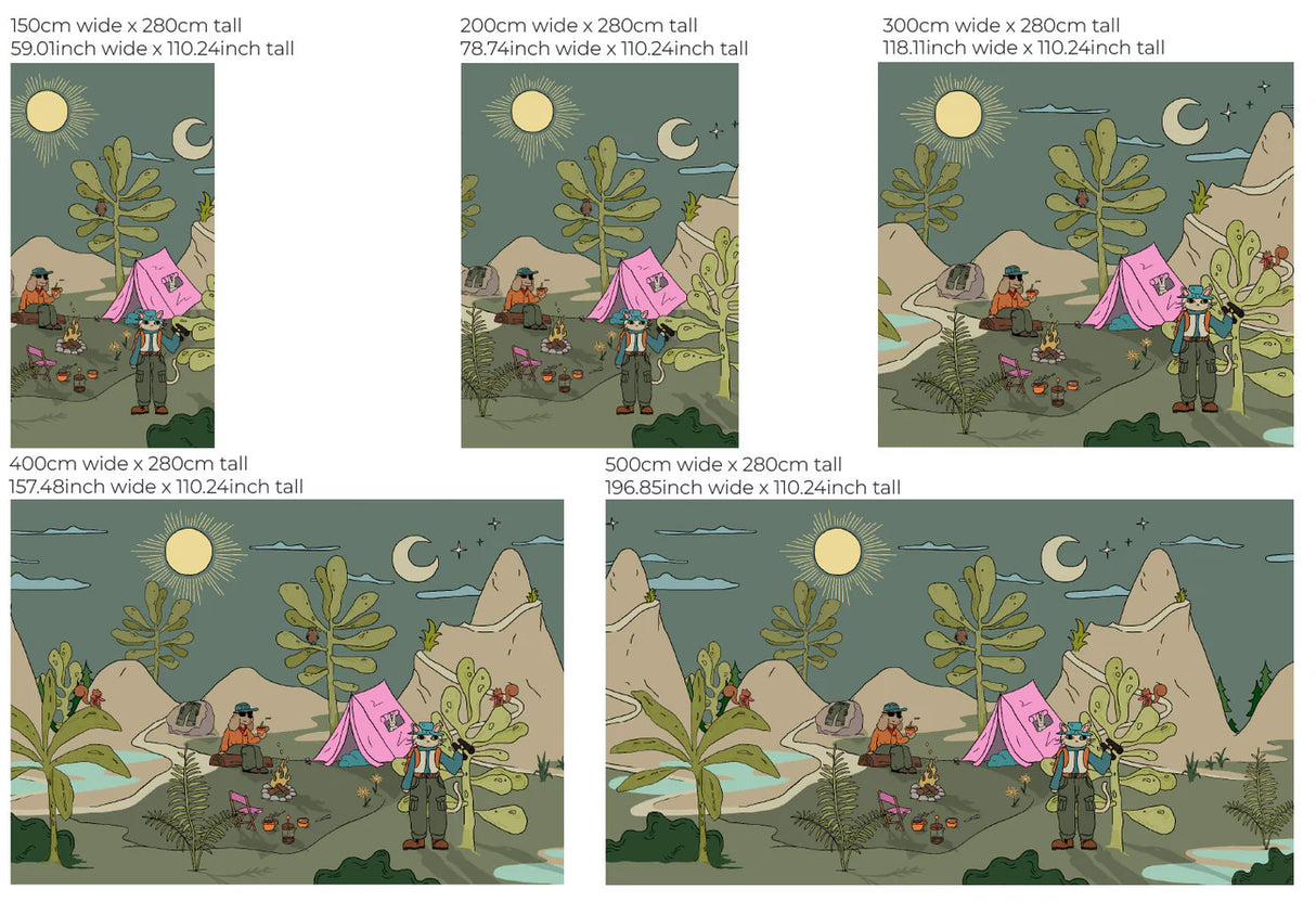 Safari Behang - Funky Explorer