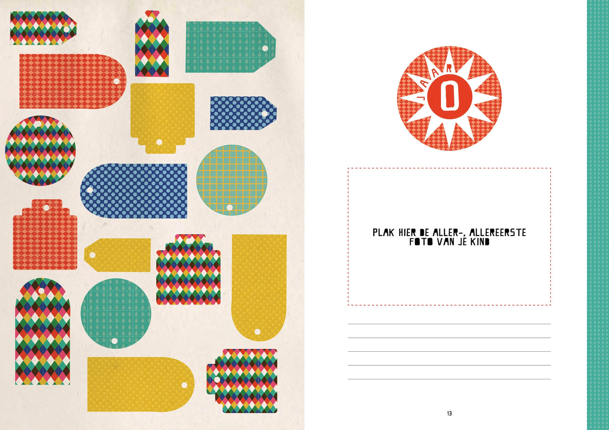 Kinderjaren plakboek basisschool Studio Snor