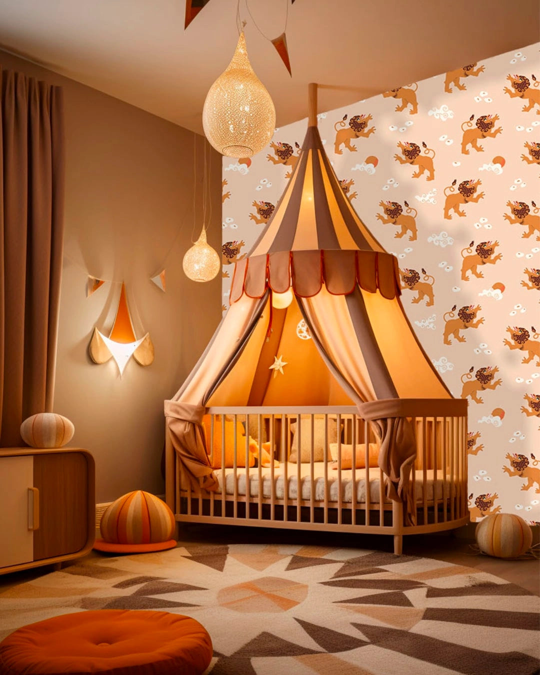 Behang voor kinderkamer of babykamer