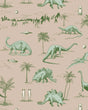 Behang voor kinderkamer of babykamer dinosaurussen