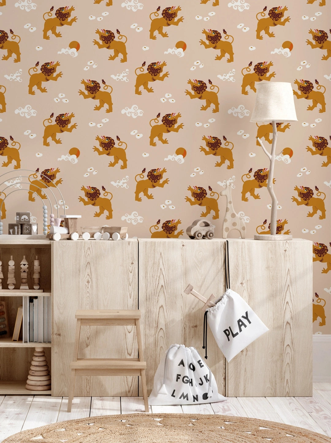 Behang voor kinderkamer of babykamer