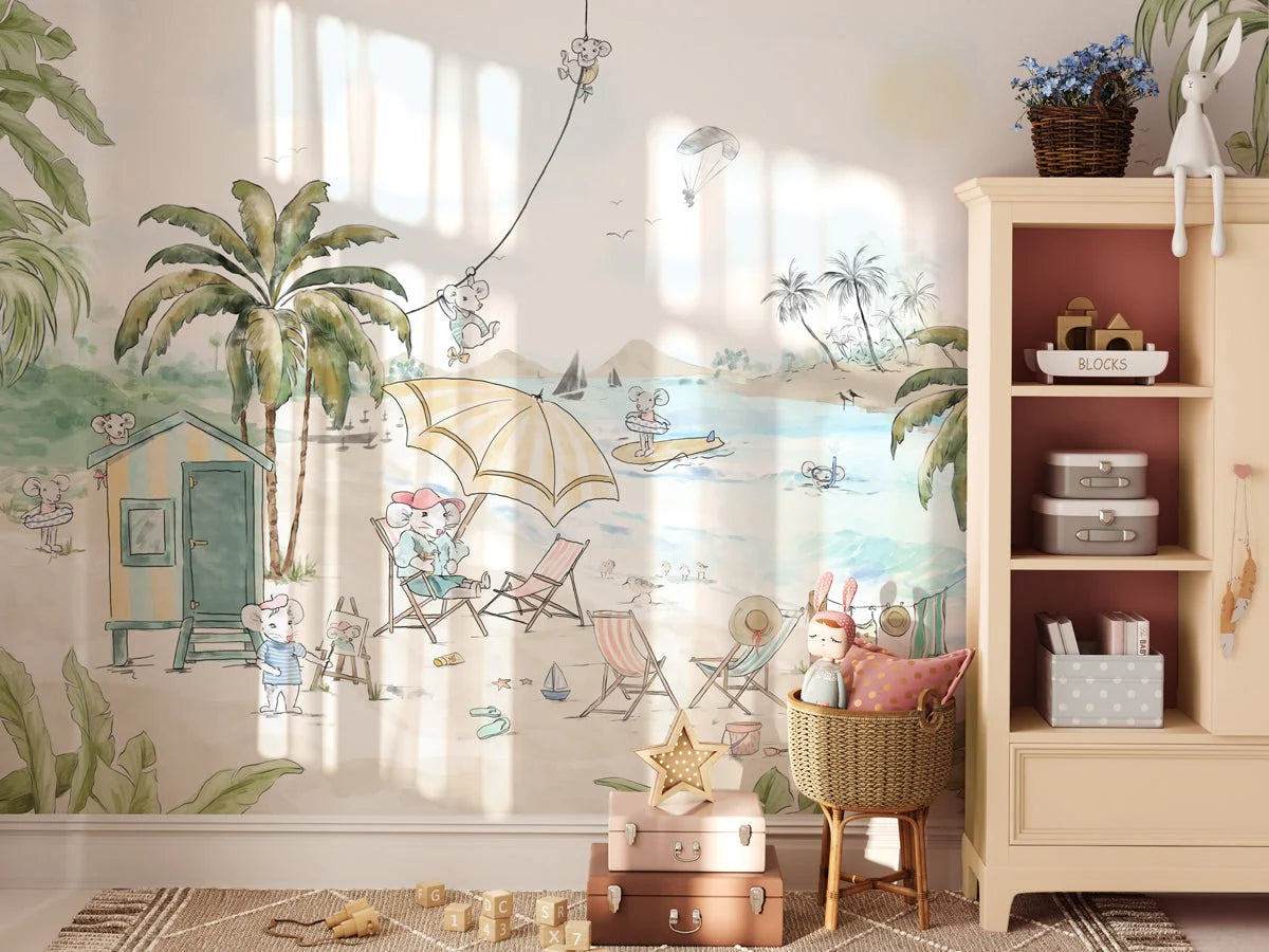 Beach Behang - Playa