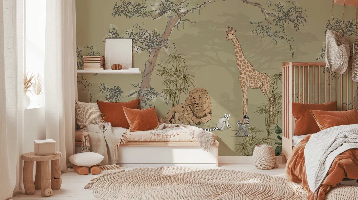 Jungle Behang - Safari Mooz