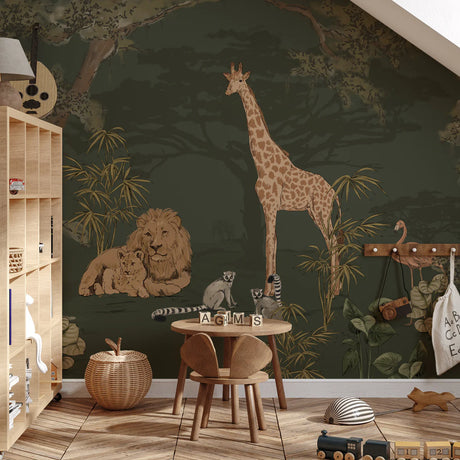 Jungle Behang - Safari Mooz