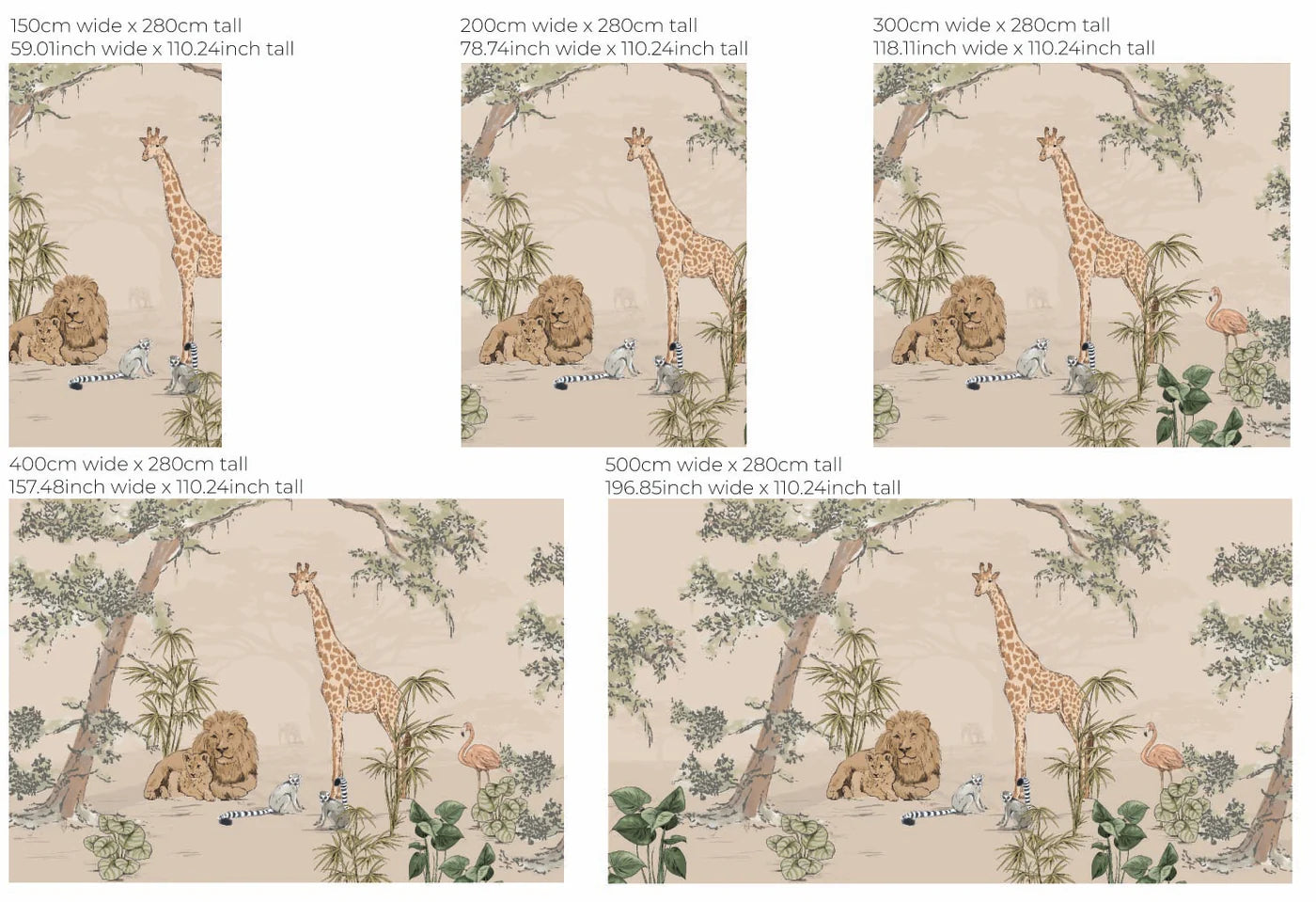 Jungle Behang - Safari Mooz