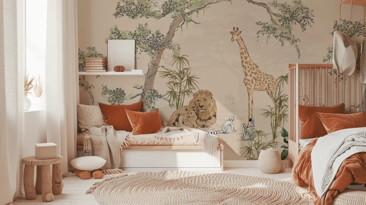 Jungle Behang - Safari Mooz