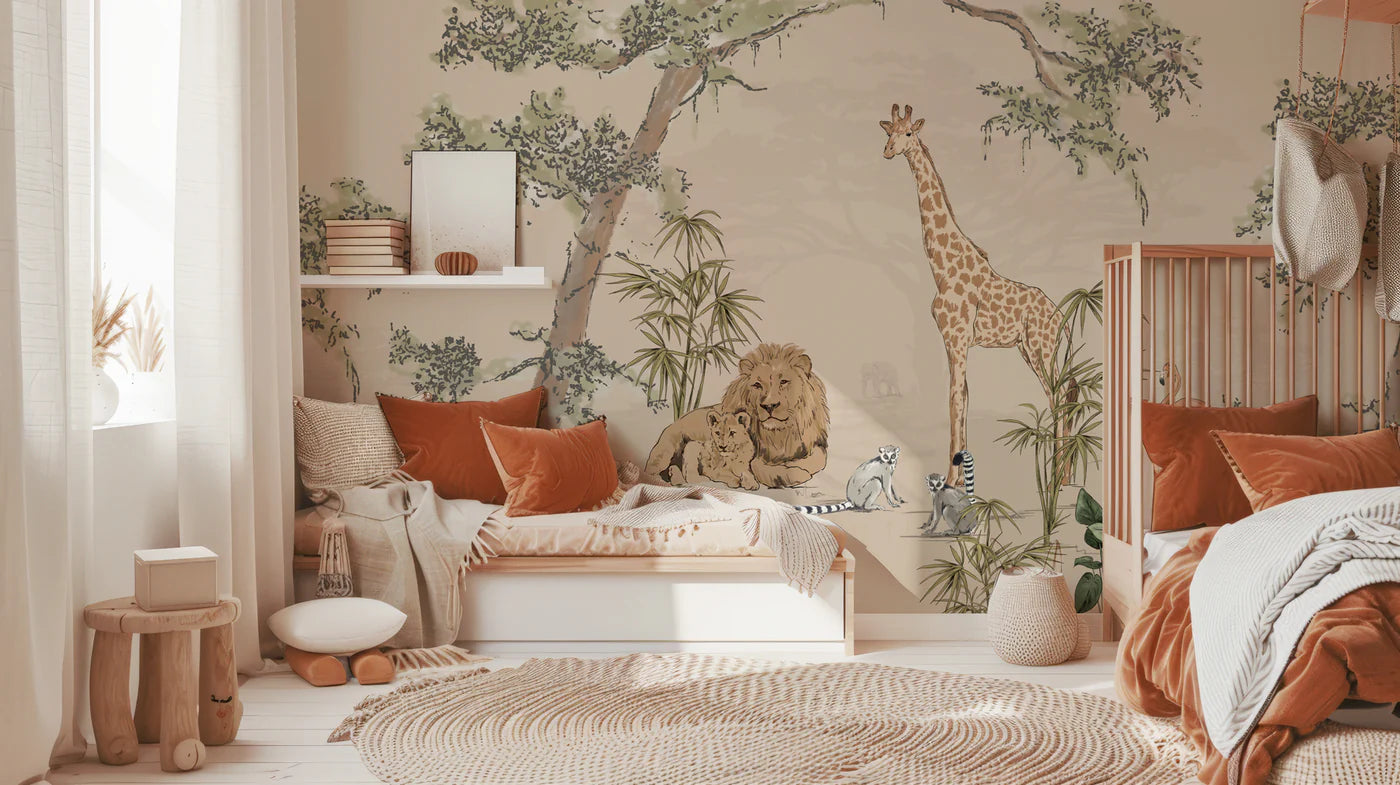 Jungle Behang - Safari Mooz