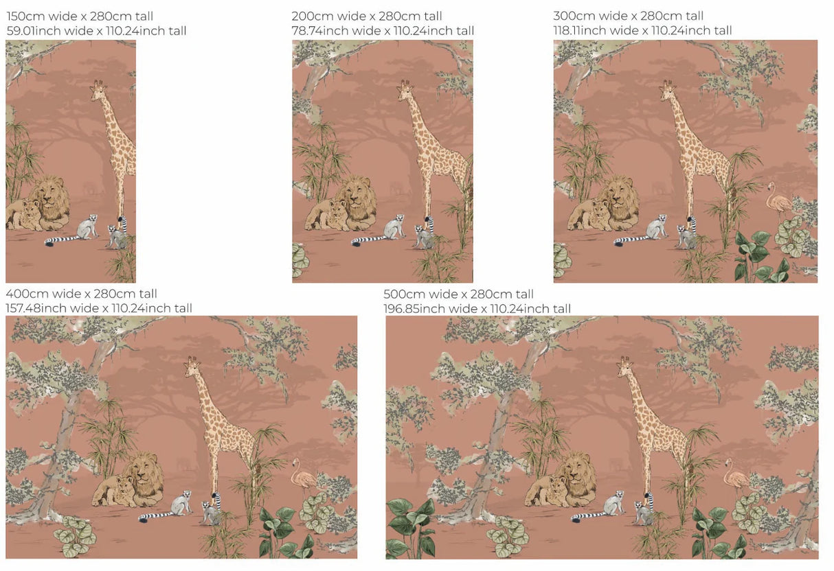 Jungle Behang - Safari Mooz