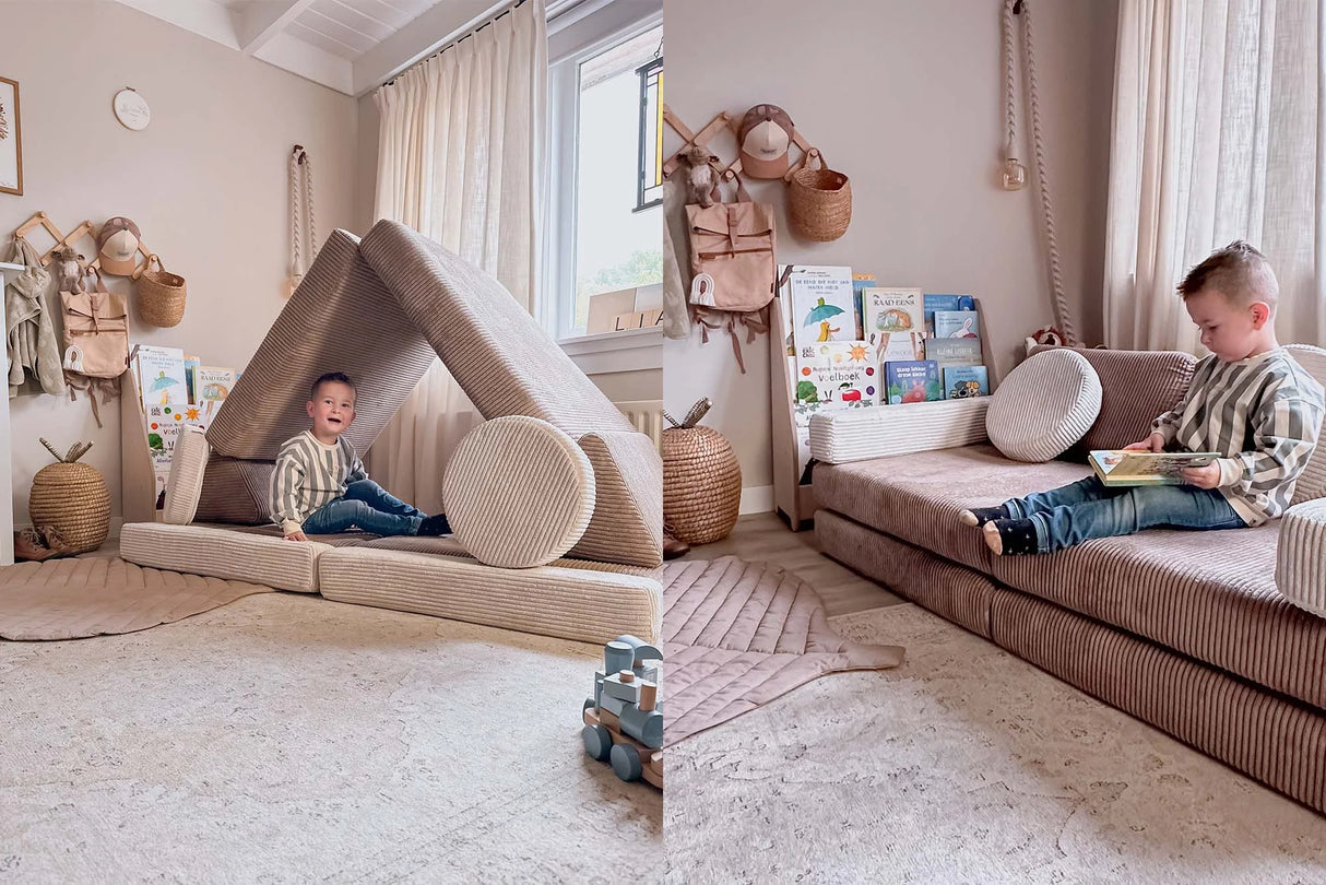 Modulaire speelbank - logeerbed voor kinderkamer van Shappy