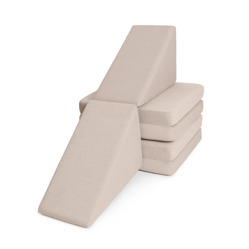 Modulaire speelbank met glijbaan voor kinderen van Shappy