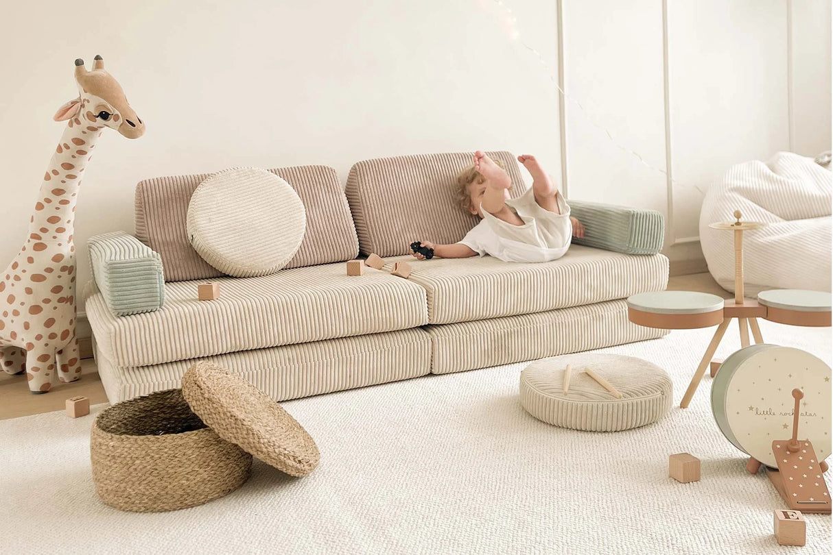 Modulaire speelbank - logeerbed voor kinderkamer van Shappy