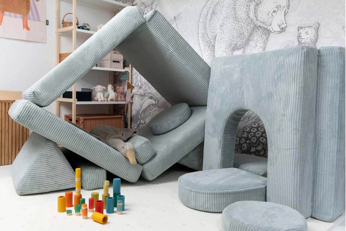 Modulaire speelbank - logeerbed voor kinderkamer van Shappy