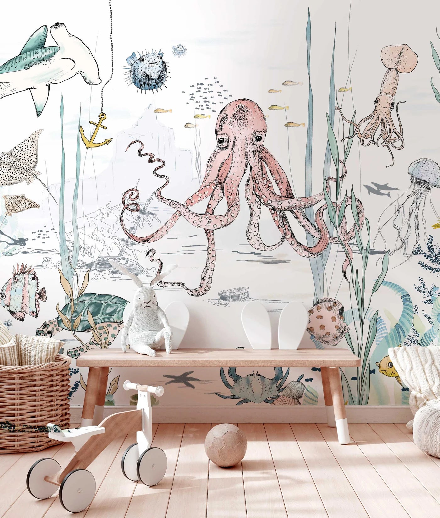 Ocean Behang - Underwater Wonders