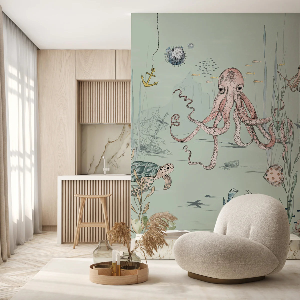 Ocean Behang - Underwater Wonders