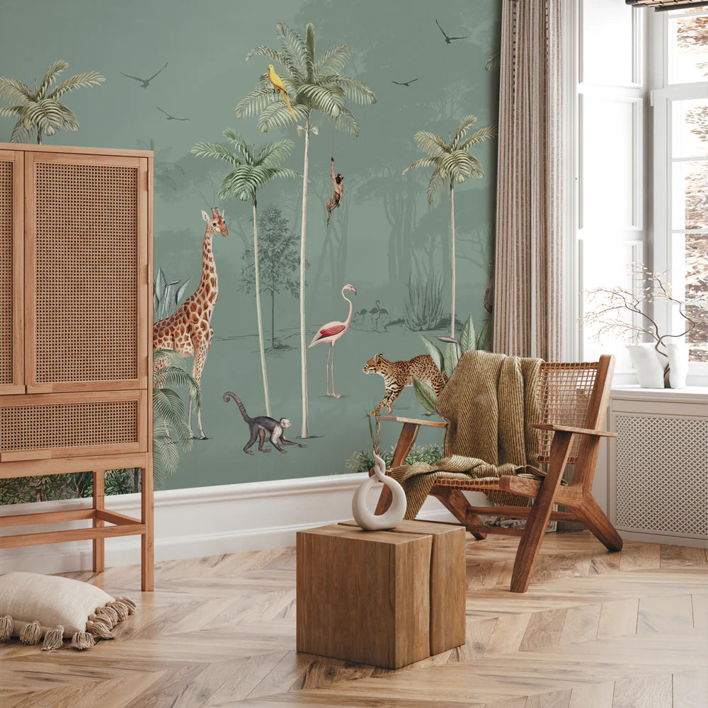 Jungle Behang - Wildlife's Playground