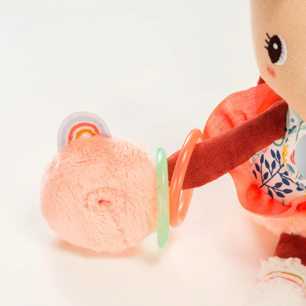 Activiteitenknuffel - activiteiten speelgoed voor baby’s van het merk Lilliputiens.