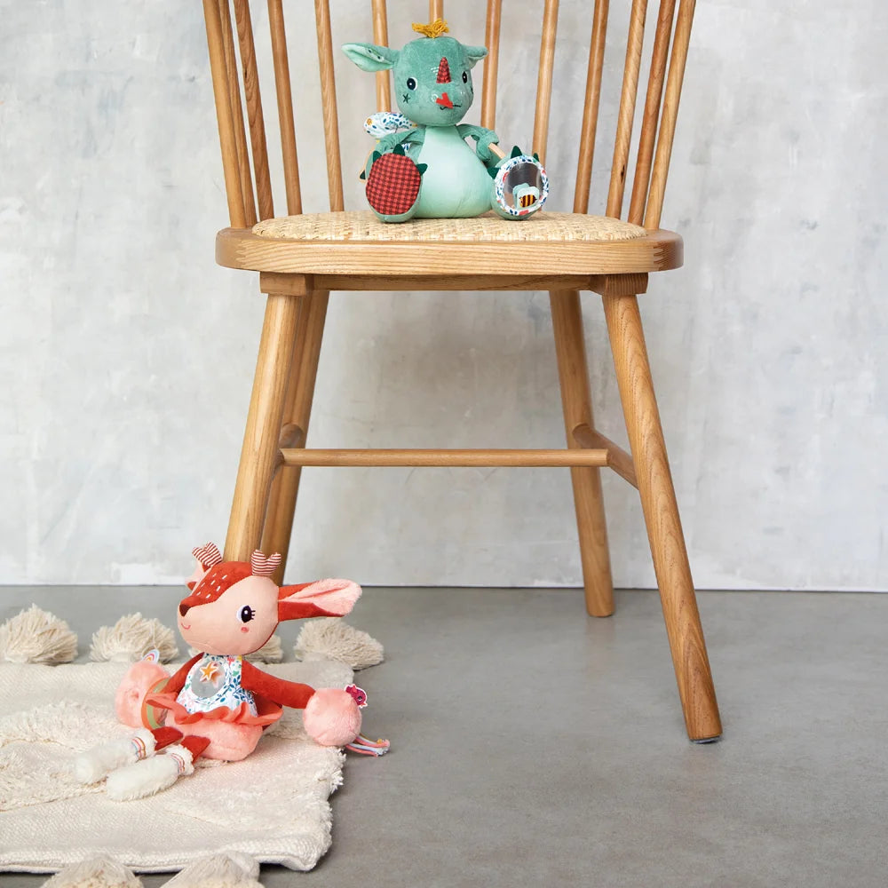 Activiteitenknuffel - activiteiten speelgoed voor baby’s van het merk Lilliputiens.