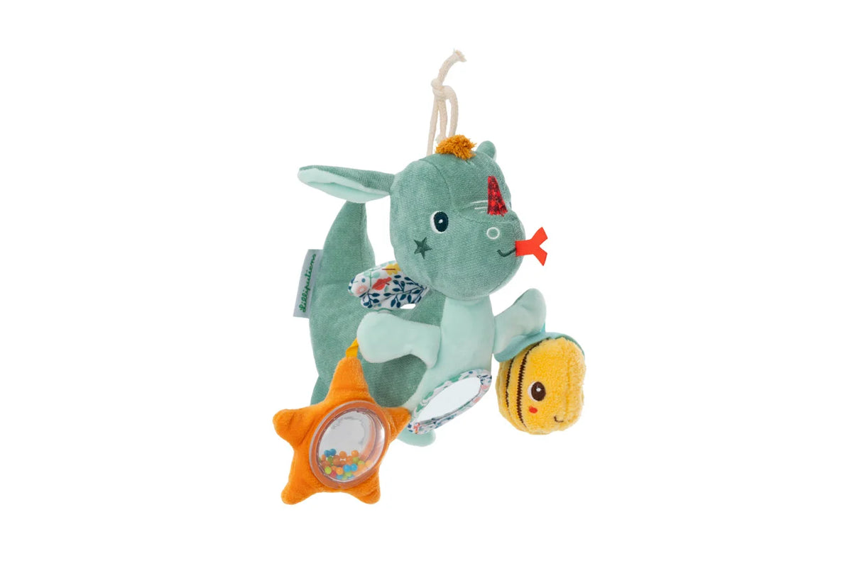 Activiteitenknuffel - activiteiten speelgoed voor baby’s van het merk Lilliputiens.