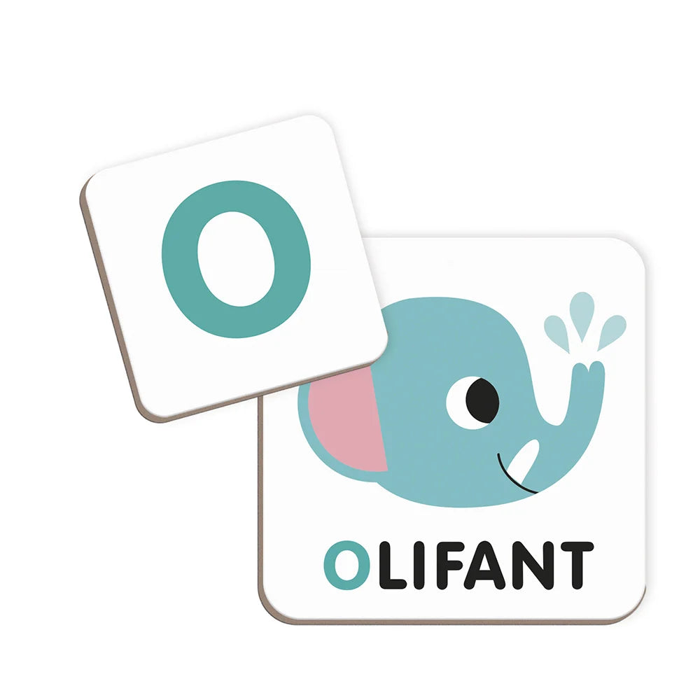 Leer het alfabet met deze magneten set van Janod. Speciaal ontworpen voor peuters en kleuters.