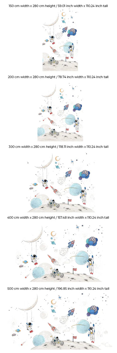 Astronaut Behang - Into the Galaxy