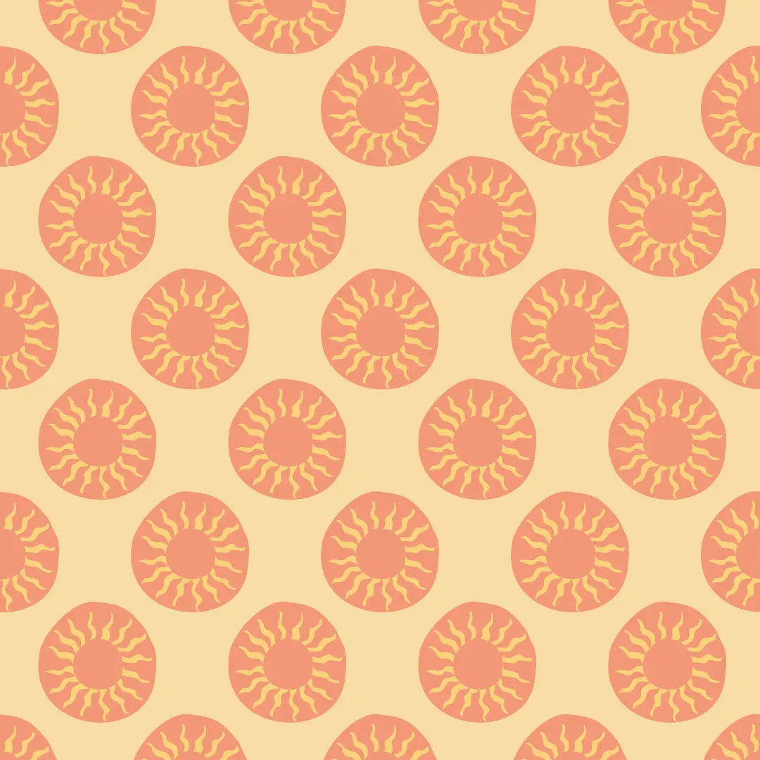 kinderkamer behang boho sun ibiza