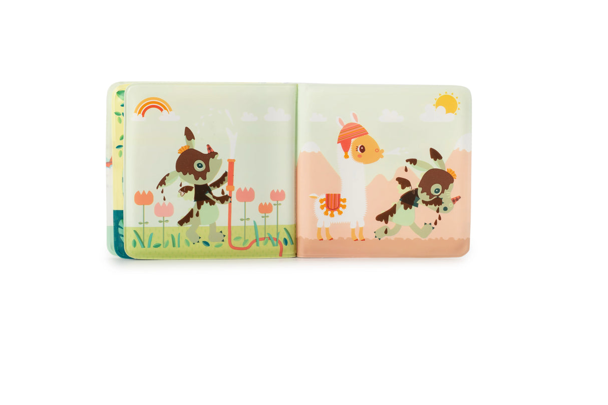 Badspeelgoed voor baby’s. Badboekje van het merk Lilliputiens