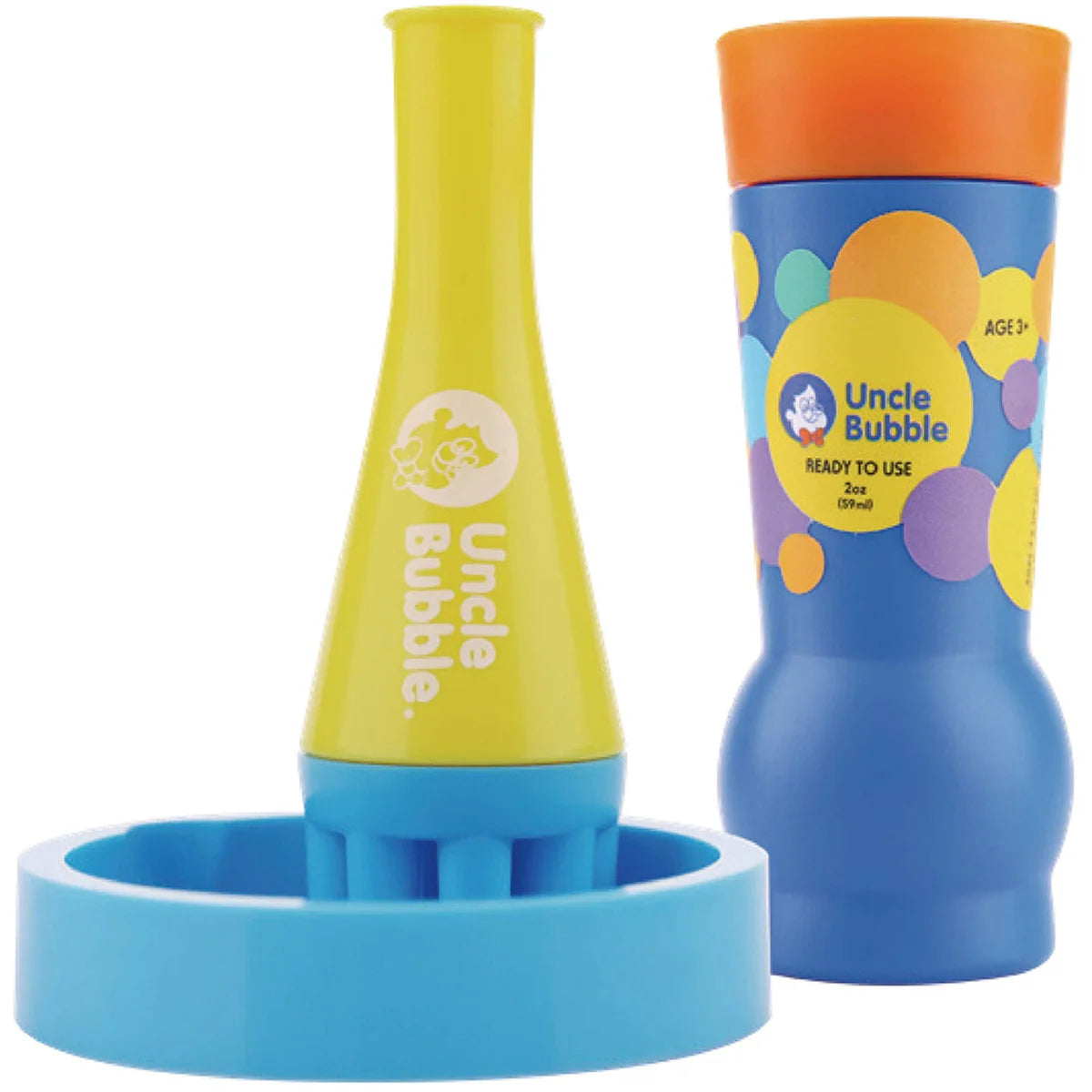 Bellenblaas speelgoed voor kinderen van het merk Uncle Bubble. Van grote bellen tot heel veel mini belletjes.