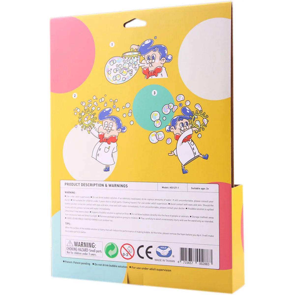 Bellenblaas speelgoed voor kinderen van het merk Uncle Bubble. Van grote bellen tot heel veel mini belletjes.