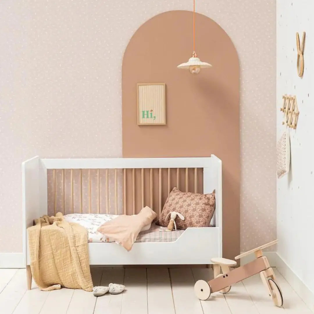 Behang voor kinderkamer of babykamer Bibelotte bloemen