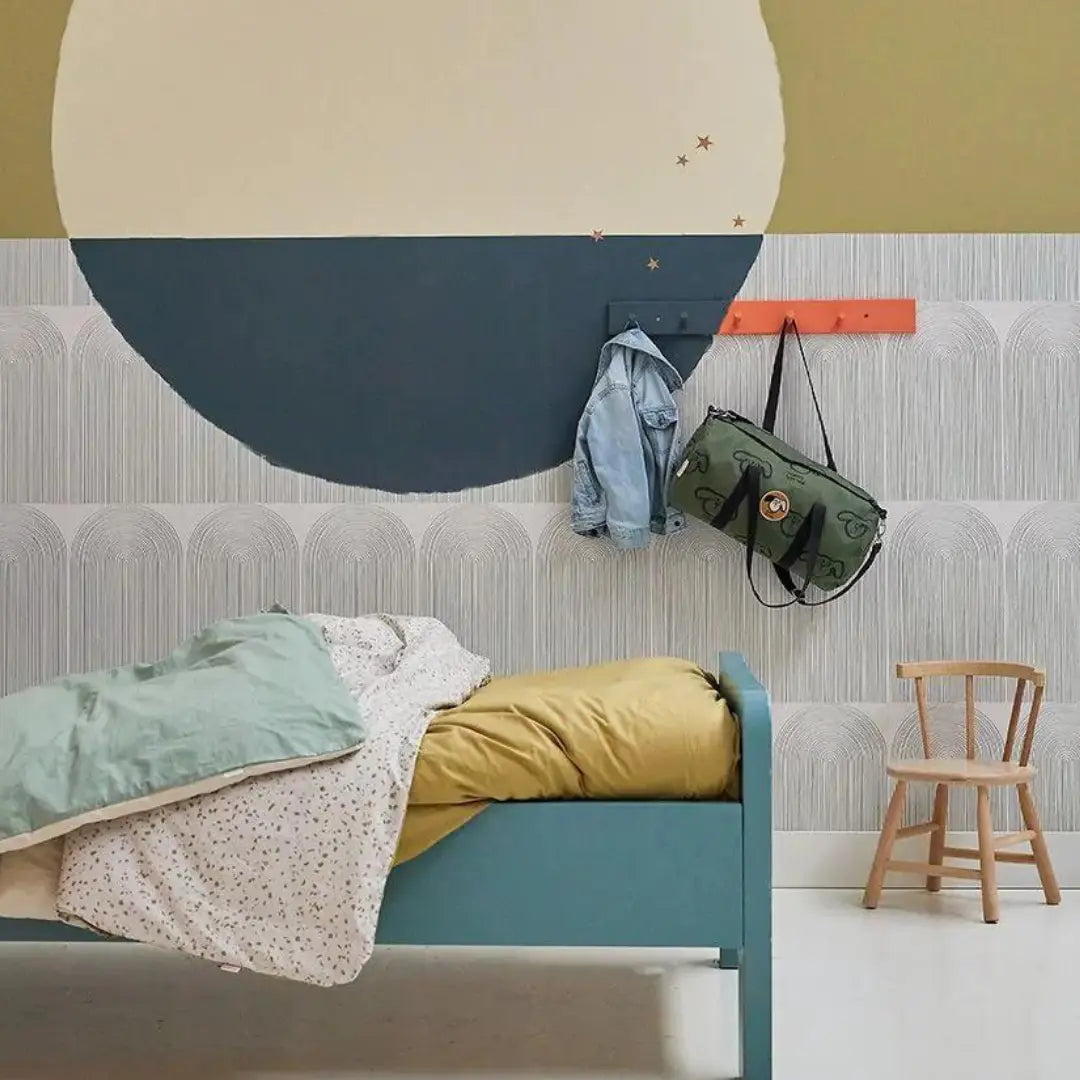 Behang voor kinderkamer of babykamer Bibelotte regenboog