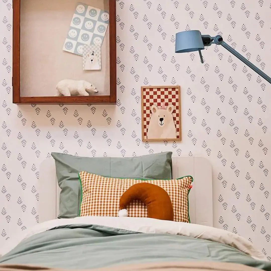 Behang voor kinderkamer of babykamer Bibelotte bloemen