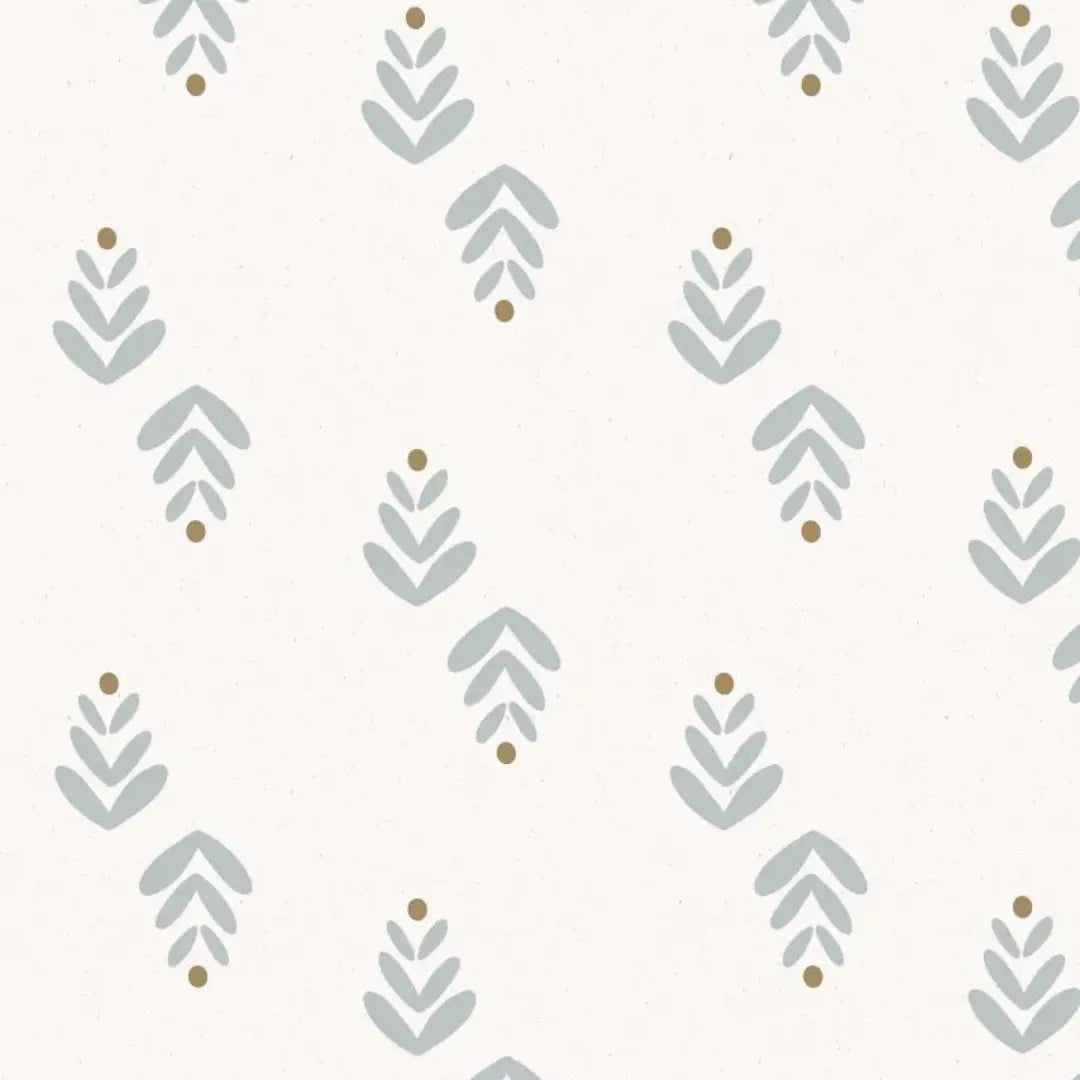 Behang voor kinderkamer of babykamer Bibelotte bloemen