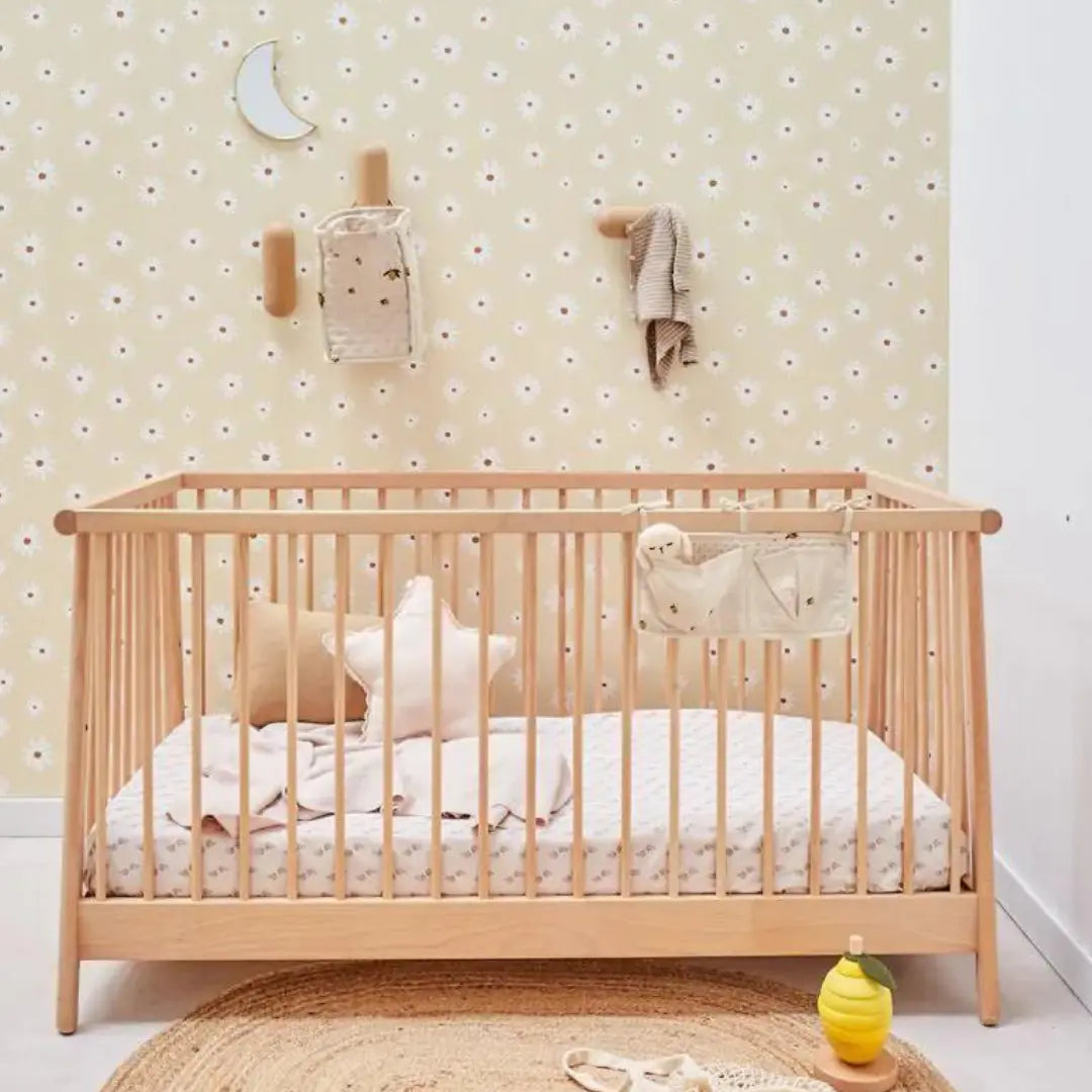 Behang voor kinderkamer of babykamer Bibelotte bloemen