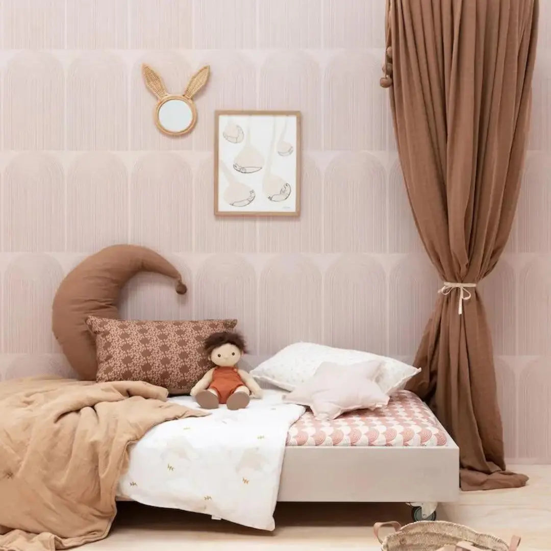 Behang voor kinderkamer of babykamer Bibelotte regenboog