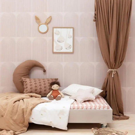 Behang voor kinderkamer of babykamer Bibelotte regenboog