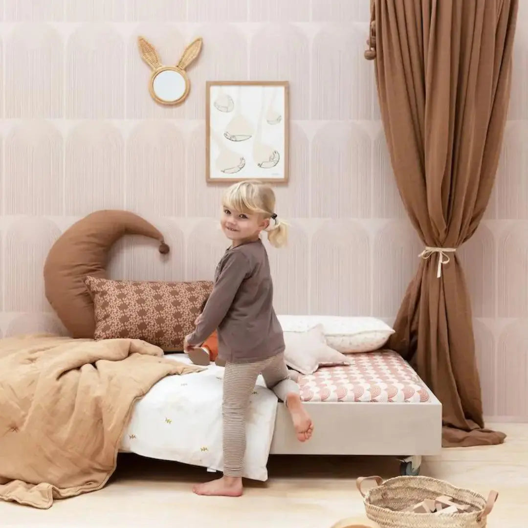 Behang voor kinderkamer of babykamer Bibelotte regenboog