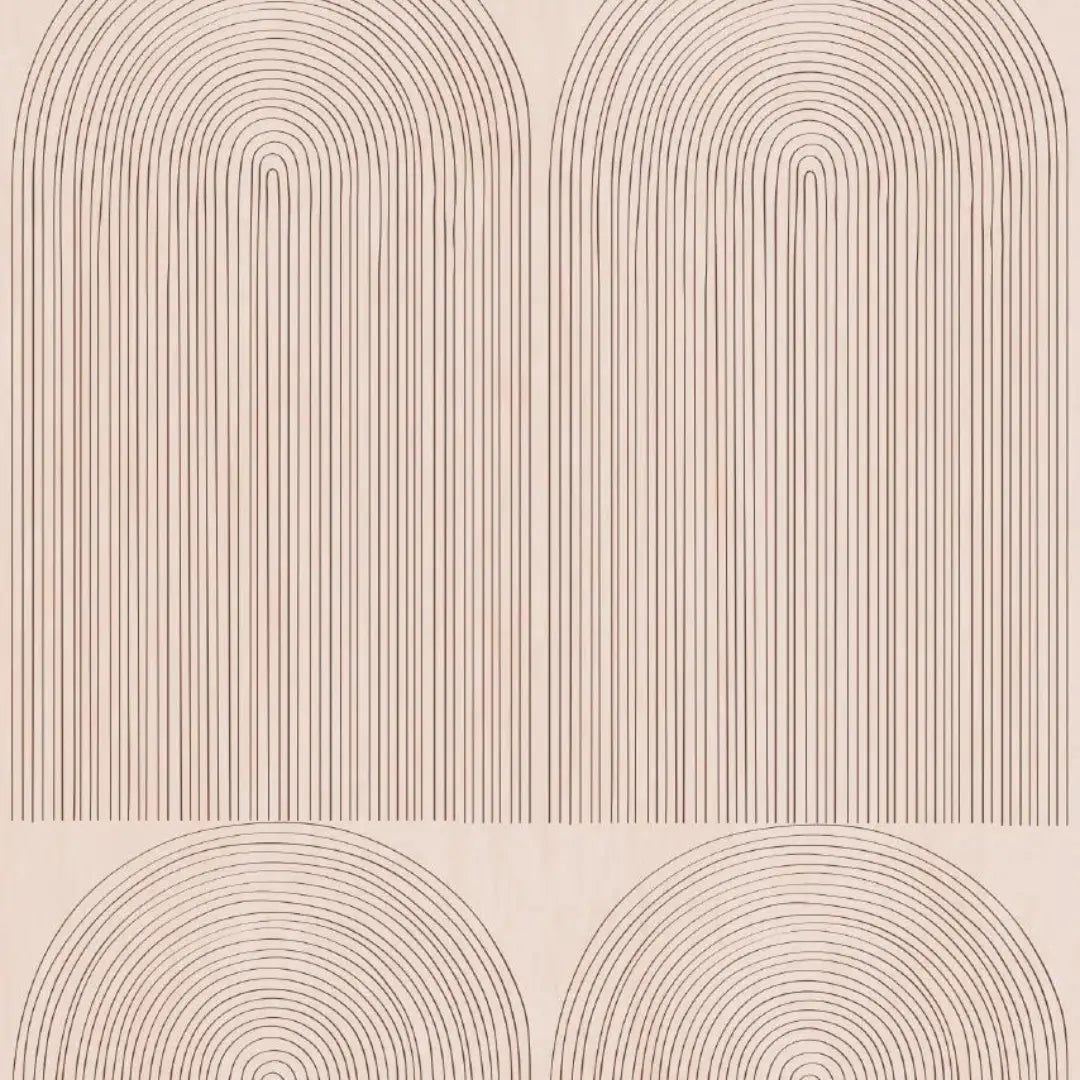 Behang voor kinderkamer of babykamer Bibelotte regenboog