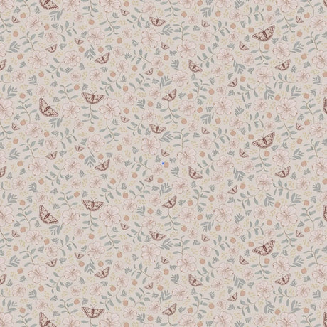 Bloemenbehang voor de kinderkamer of babykamer