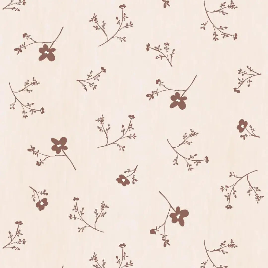 Behang voor kinderkamer of babykamer Bibelotte bloemen