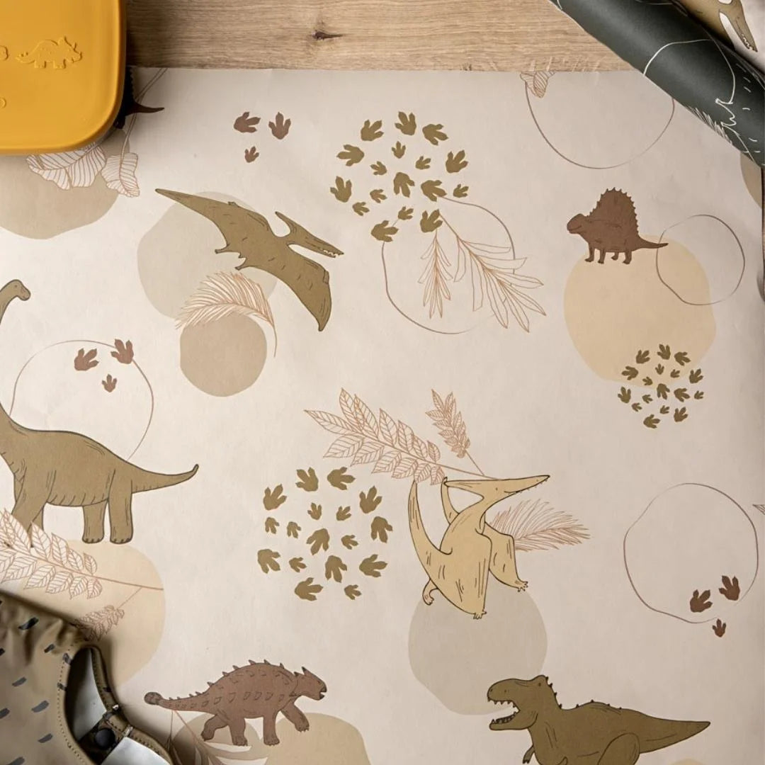 Behang Dino planet - multi color